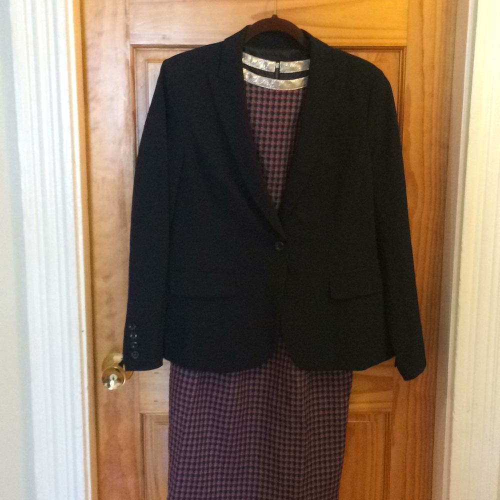 Navy blue blazer
